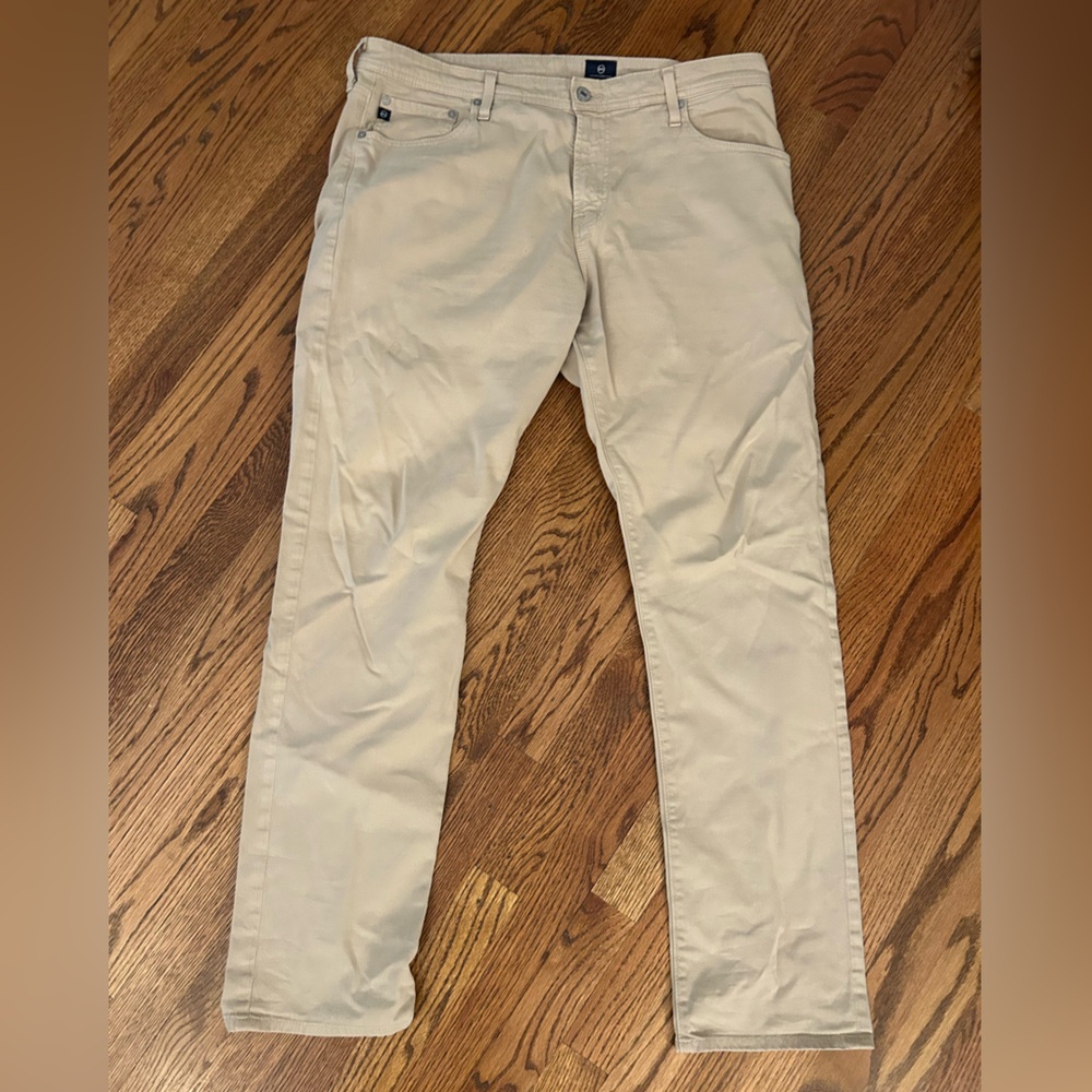 Adriano Goldschmied Men's Tan Pants